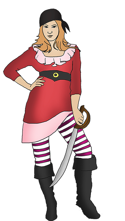 free girl pirate clipart - photo #18