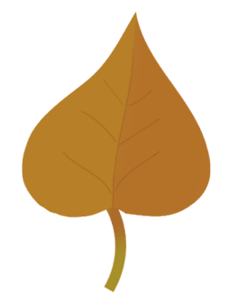 brown leaf clip art - photo #27