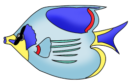 fish drawing clip art - photo #41