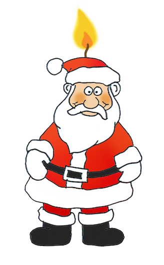 funny santa clipart - photo #7