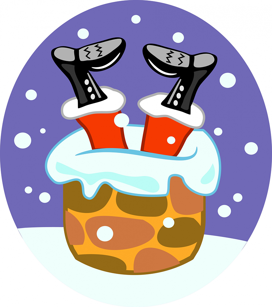 funny santa clipart - photo #30