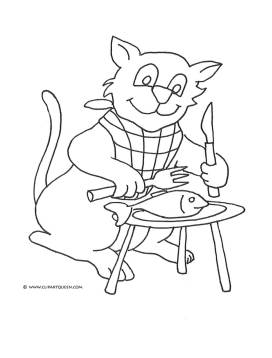 Cat Coloring Pages