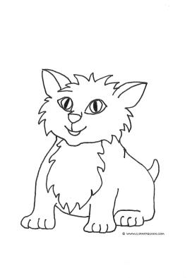 Cat Coloring Pages