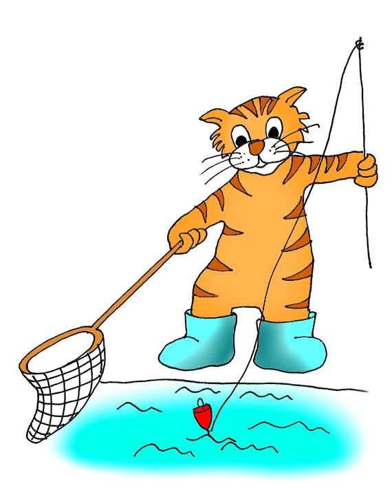 funny clipart fishing - photo #26