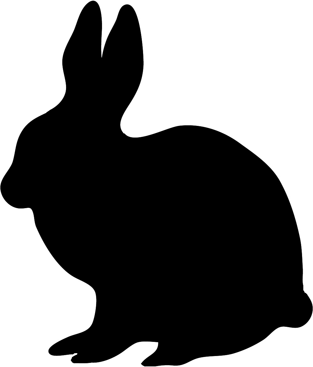 free clipart silhouette animals - photo #1