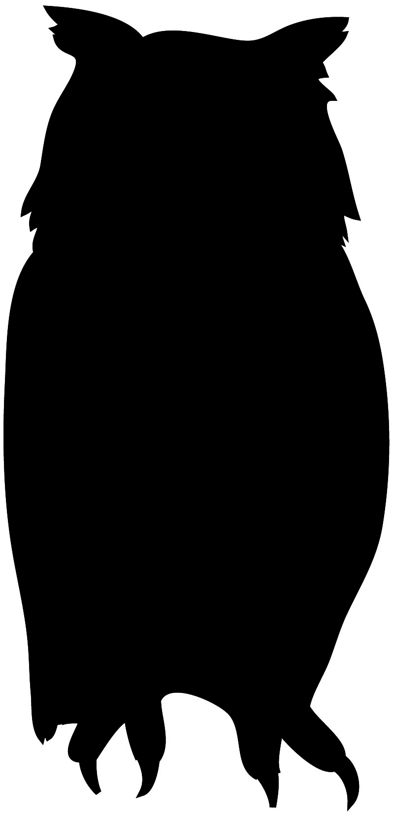 clip art owl silhouette - photo #3