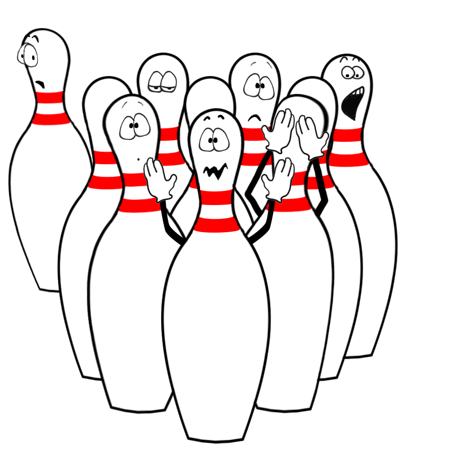 funny bowling clipart free - photo #7
