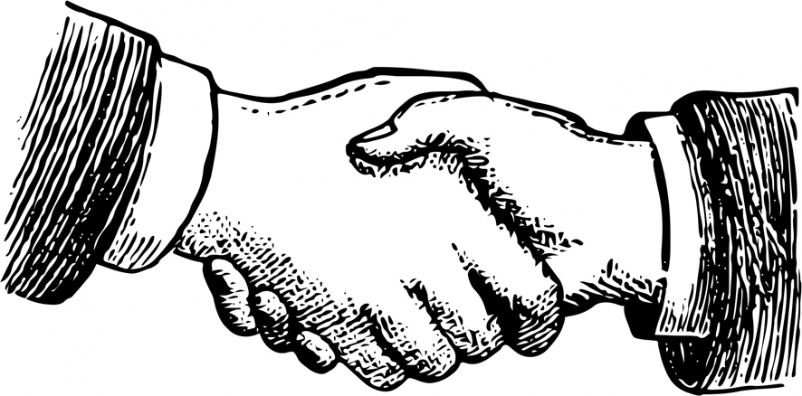 free business handshake clipart - photo #23