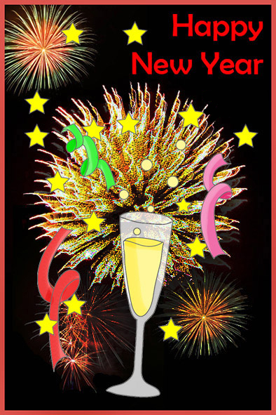 happy new year greeting clipart - photo #26