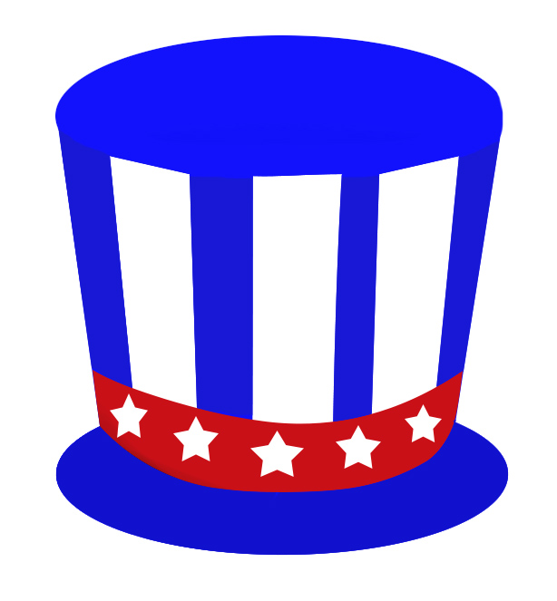clip art 4th of july hat - photo #11