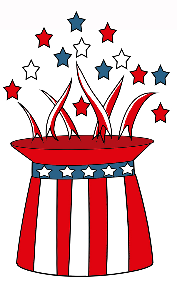 clip art 4th of july hat - photo #37