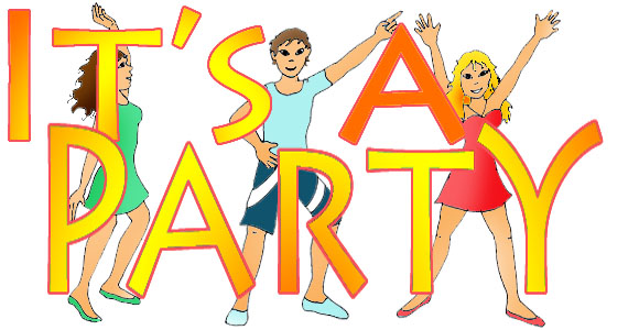 clipart free party - photo #18