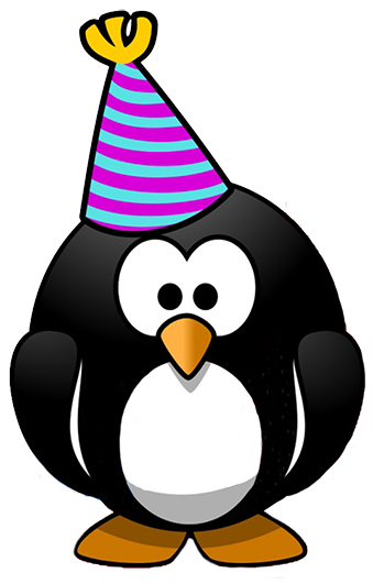 happy new year penguin clip art - photo #1