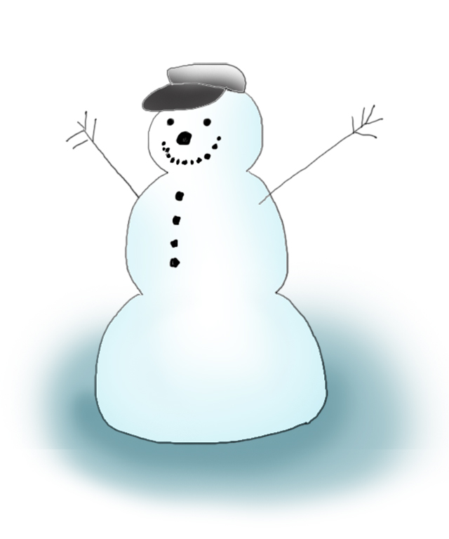 funny snowman clipart - photo #25