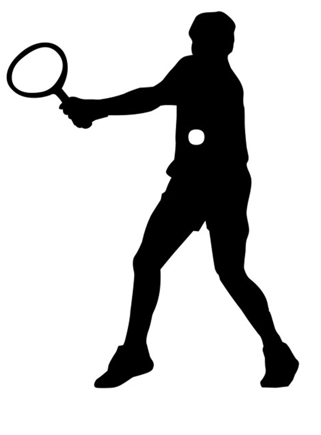 free clip art sports silhouettes - photo #2