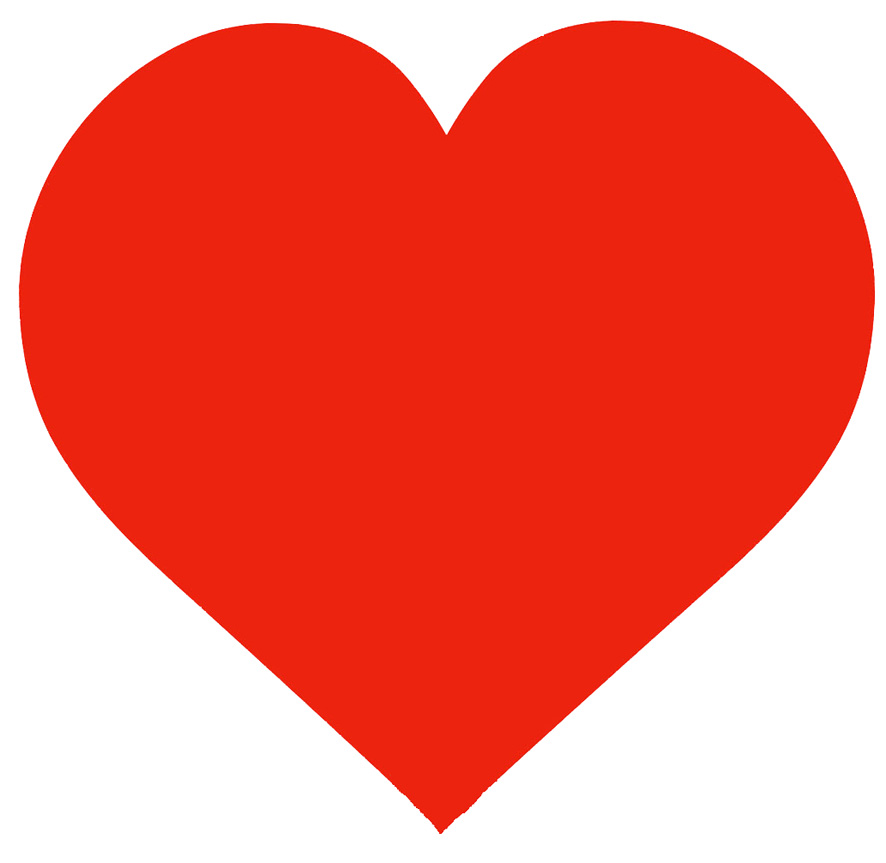 clip art heart template - photo #42