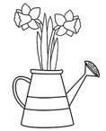 spring coloring page