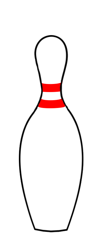 bowling pin clipart