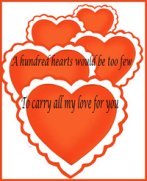 valentines day ideas hearts and text