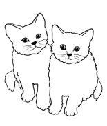 cat coloring pages