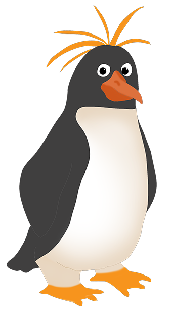 clipart of Royal penguin