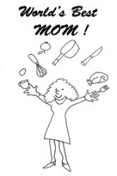 mothers day clip art worlds best mom sketch