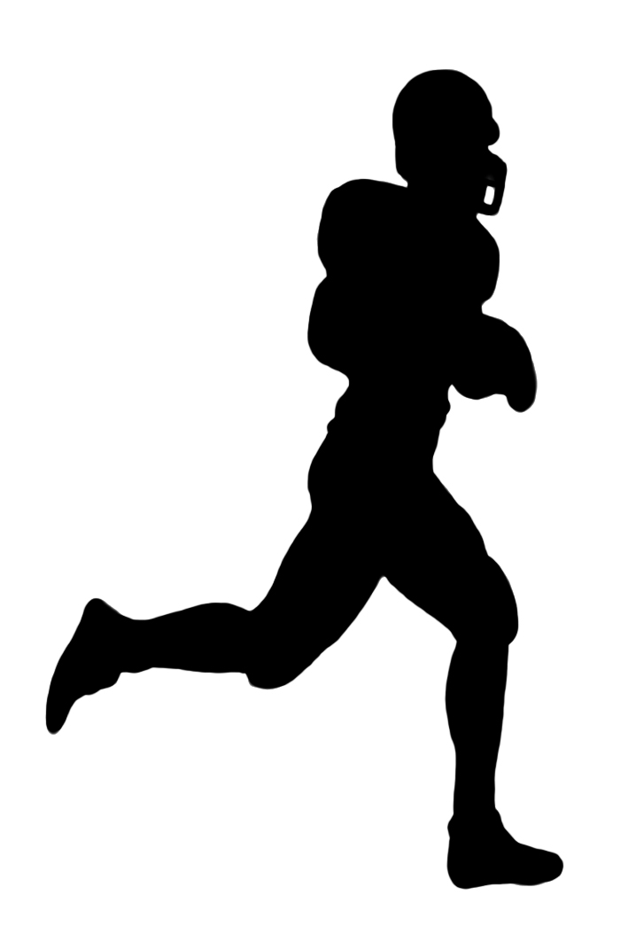 running football player