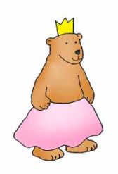 princess clip art bear princess