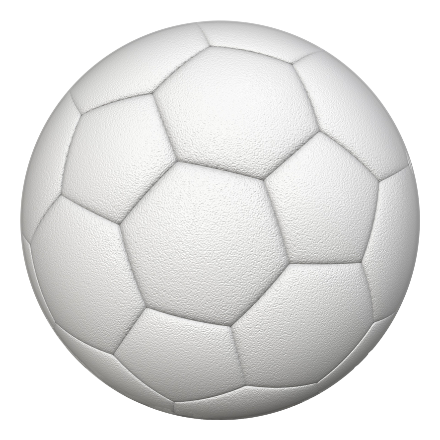 white soccer ball