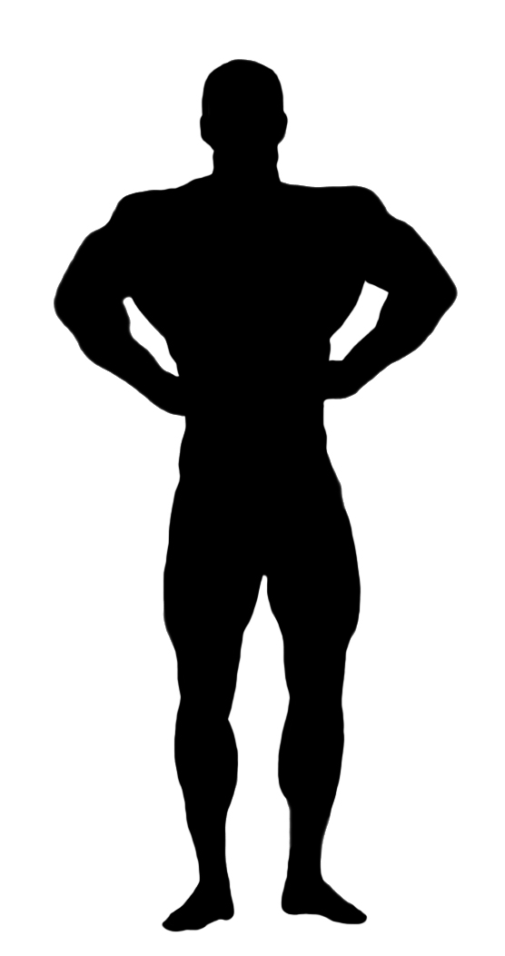 posing bodybuilder