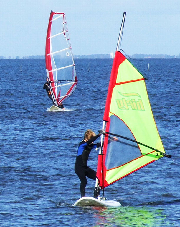 windsurfing clipart