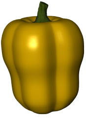 yellow peper clipart