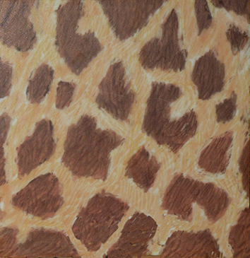 Smokey giraffe skin pattern