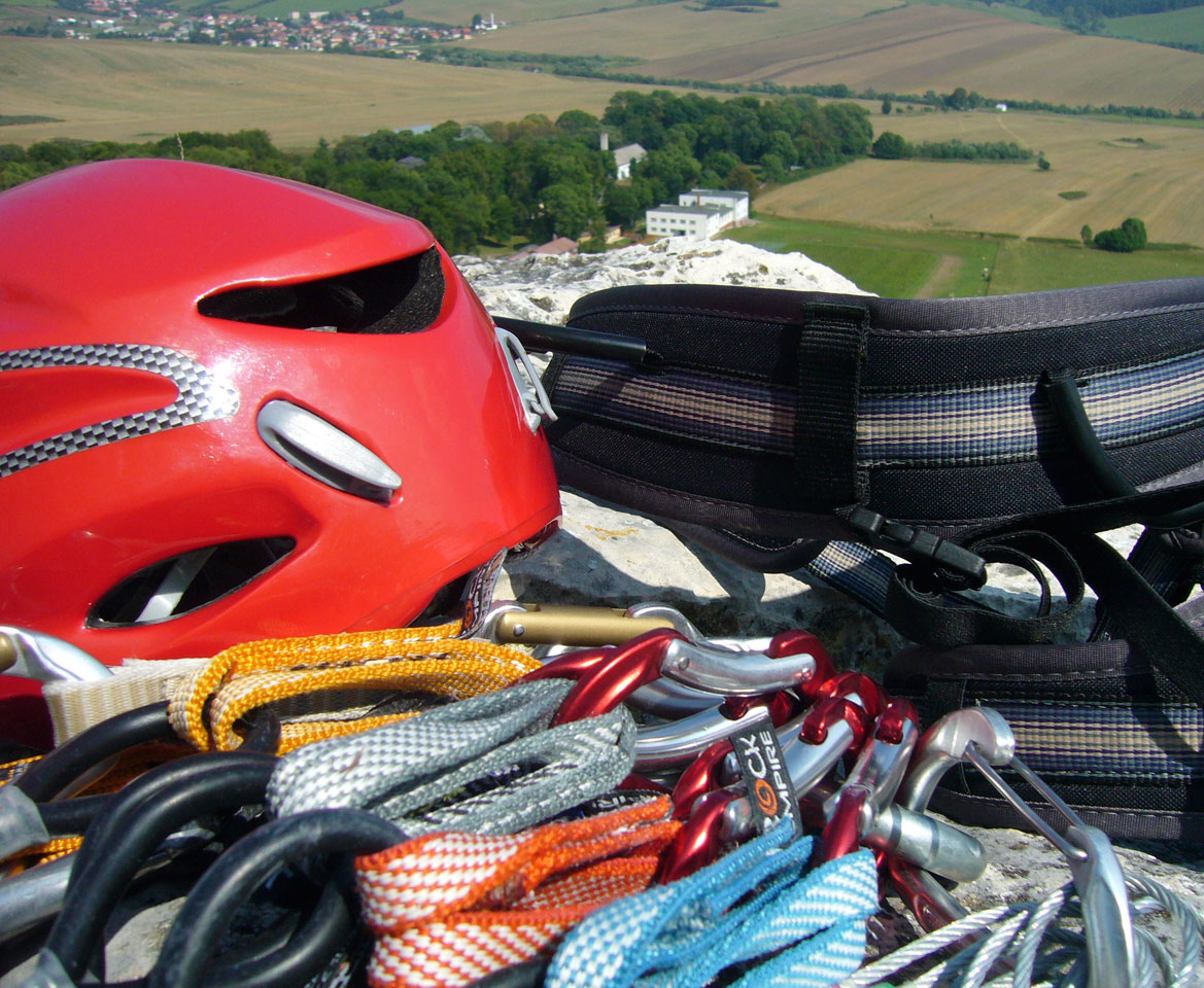 mountain climbing gear for the summer