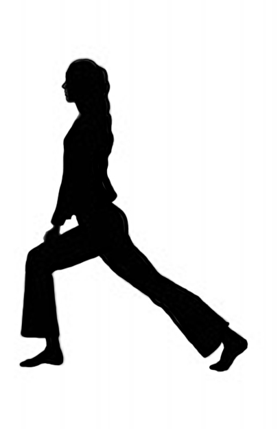 silhouette clipart of women's gymnastics