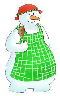 snowwoman clipart