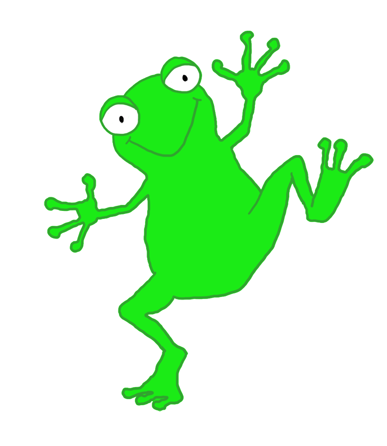 funny dancing frog