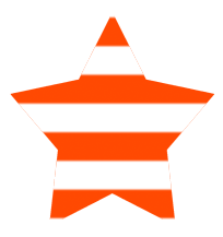 simple star red stripes