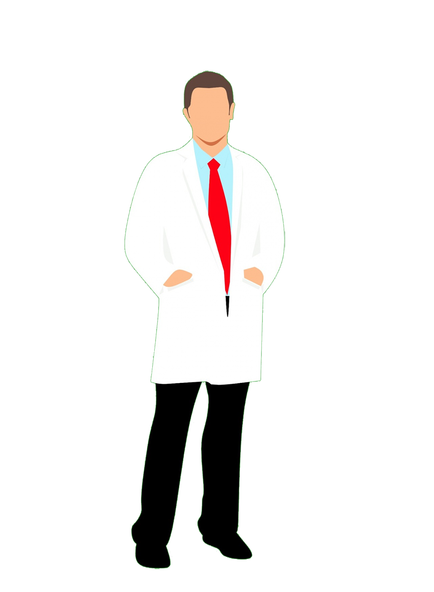 male doctor clipart PNG