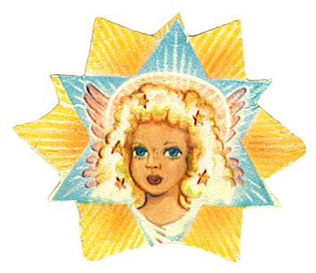 vintage angel star