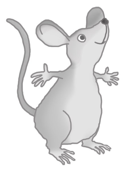 happy cute mouse image