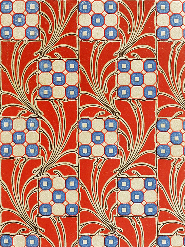 Art nouveau pattern