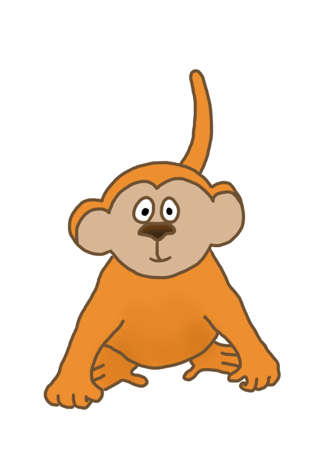 Monkey drawings