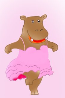 hippo dancing ballet