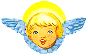 laughing angel scrap