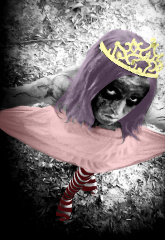 zombie princess for Halloween party
