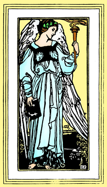 angel picture jugendstil