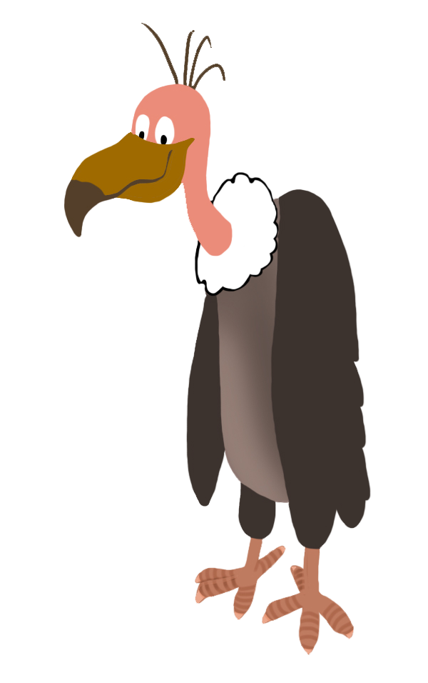 funny clip art vulture
