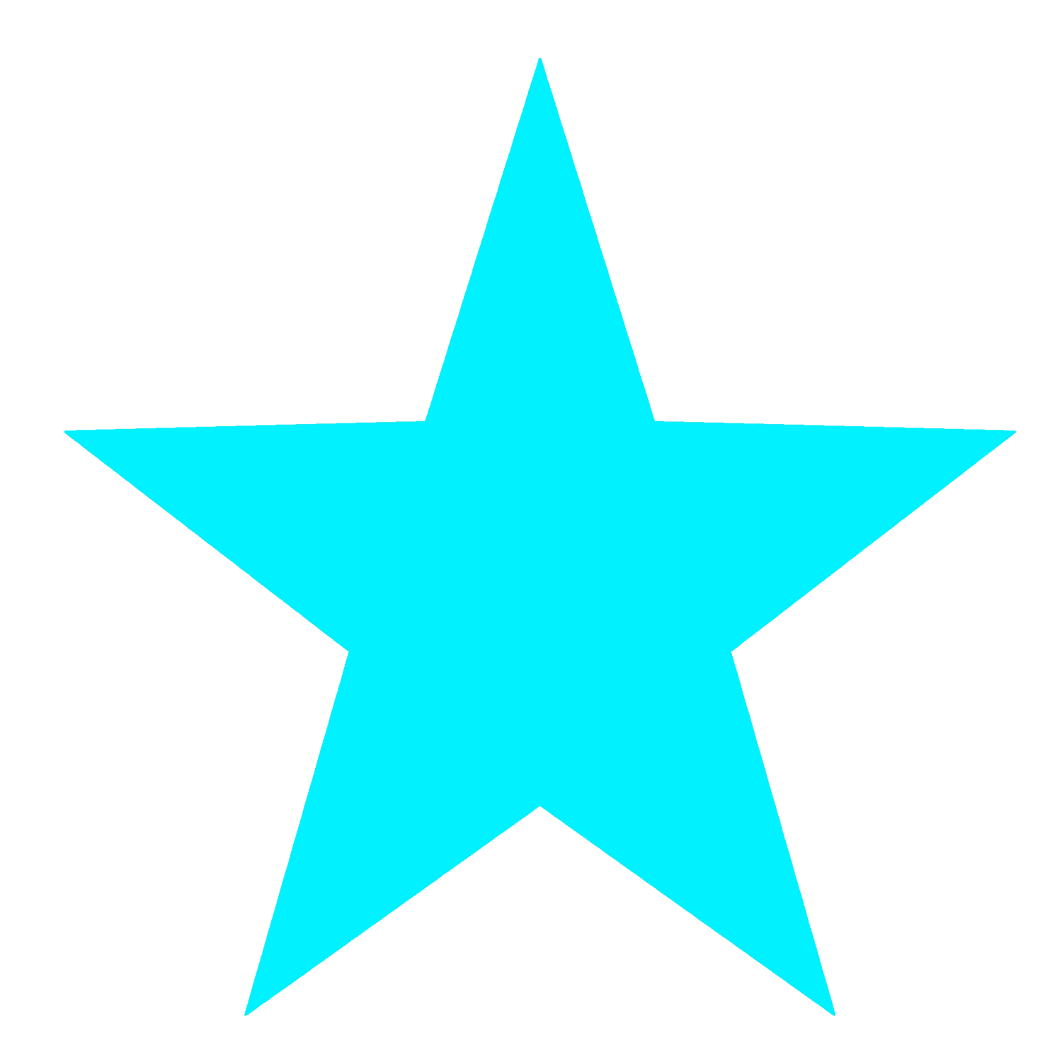 blue star template