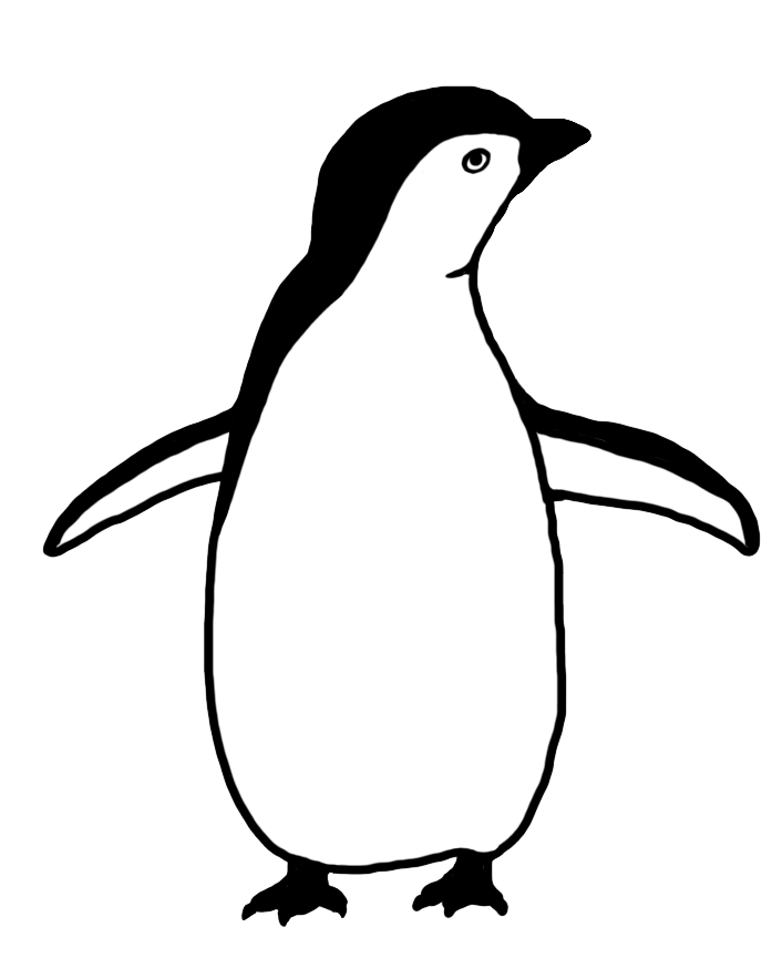 Funny Penguin Clip Art
